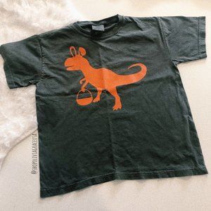 Comfort Colors Boys Easter Dinosaur T-shirt